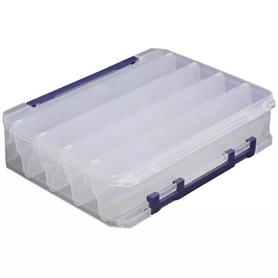 Коробка Meiho Reversible 250V 255х190х60mm к:clear, фото , изображение 2